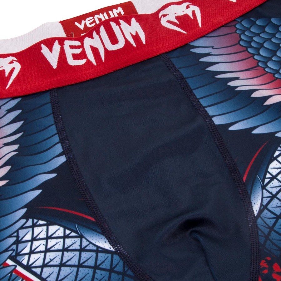 venum rooster kompressionstights - marineblåorange