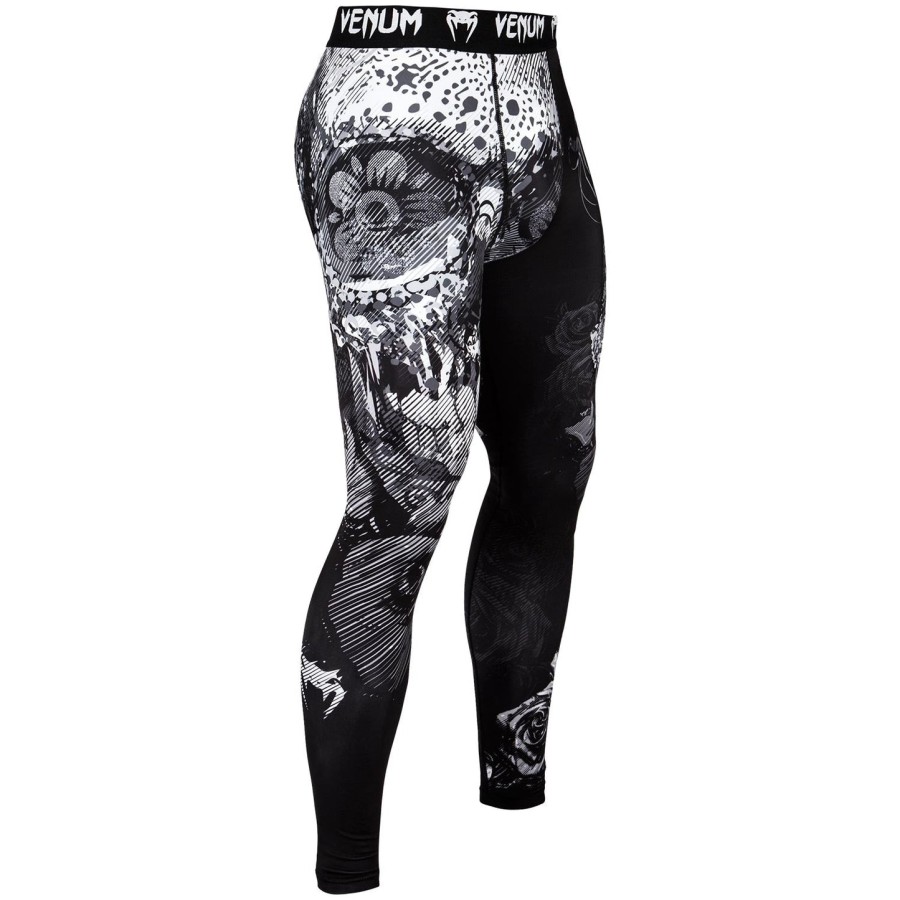 venum santa muerte 3.0 kompressionstights - sorthvid