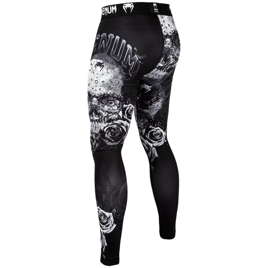 venum santa muerte 3.0 kompressionstights - sorthvid