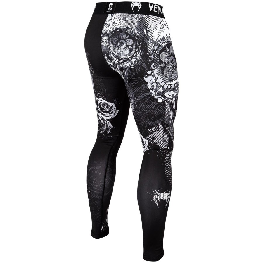 venum santa muerte 3.0 kompressionstights - sorthvid