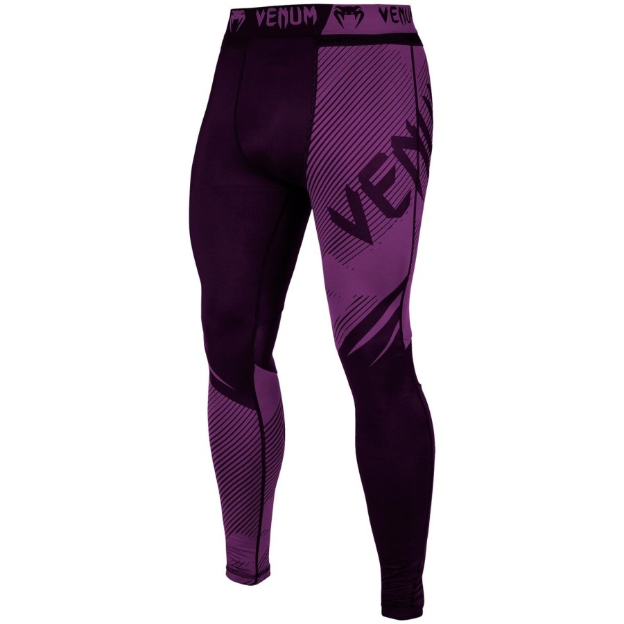 venum nogi 2.0 kompressionstights - sortlilla