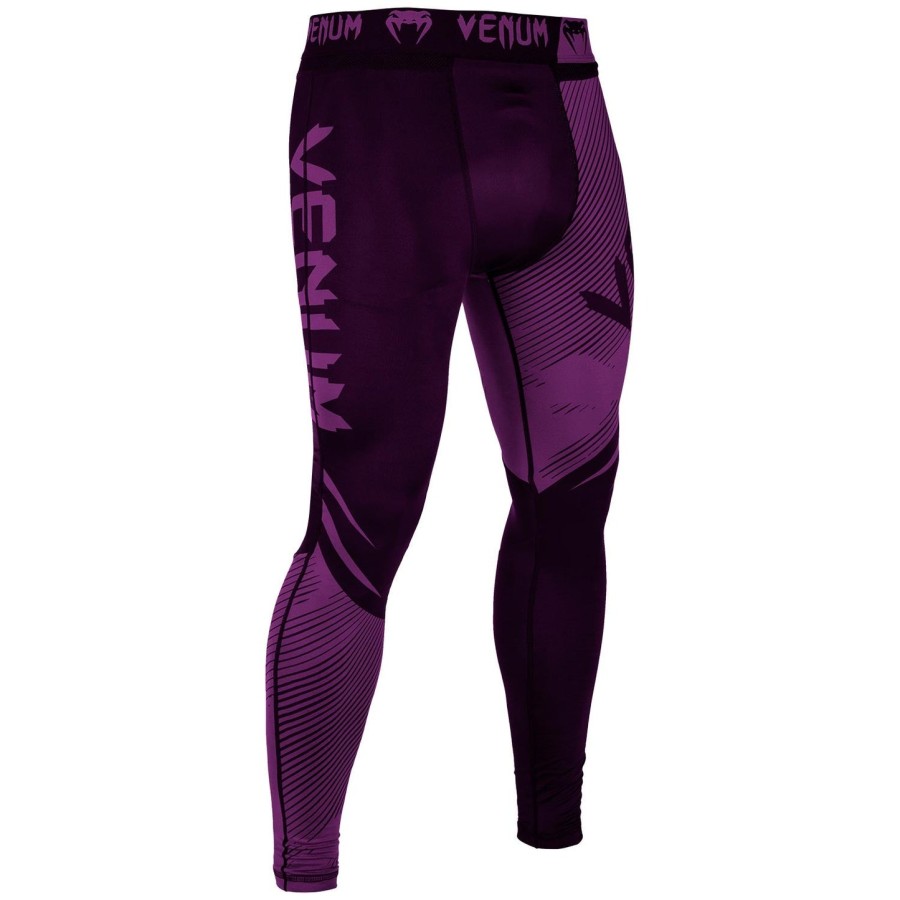 venum nogi 2.0 kompressionstights - sortlilla
