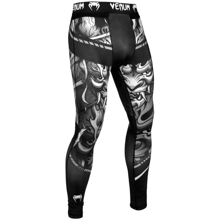 venum devil kompressionstights - hvidsort