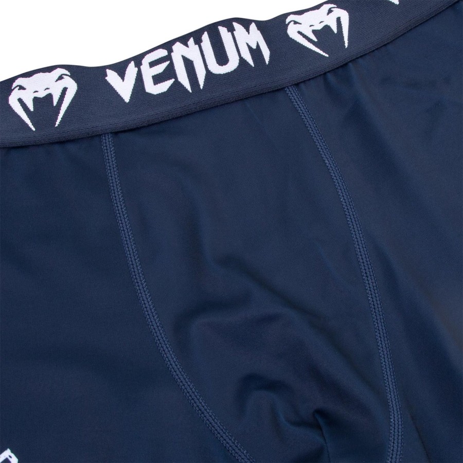 venum signature kompressionstights - marineblåhvid
