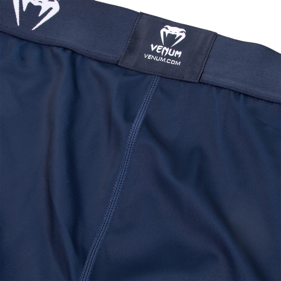 venum signature kompressionstights - marineblåhvid