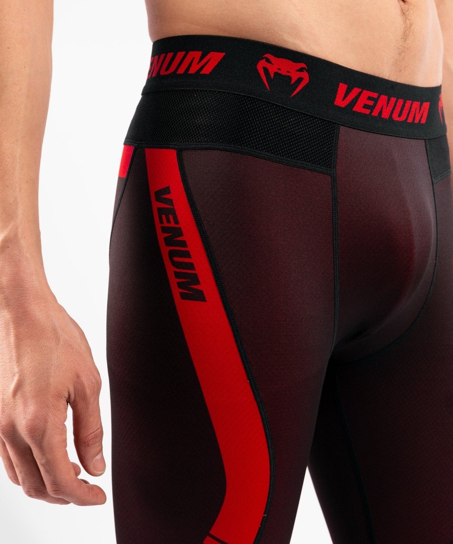 venum nogi 3.0 kompressionstights - sortrød