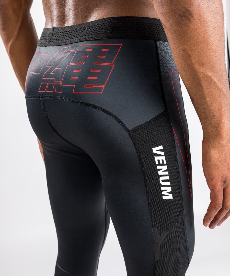venum okinawa 3.0 kompressionstights - sortrød