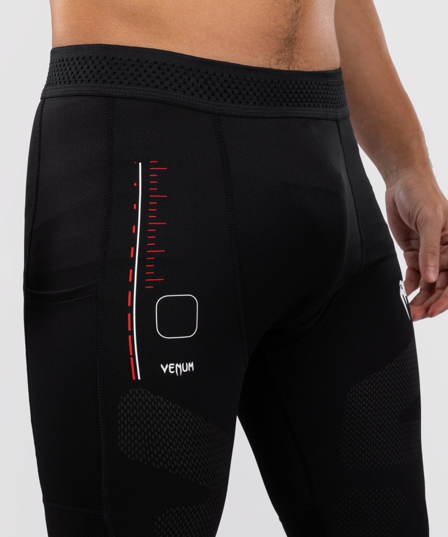 venum tactical xt spats - sortildrød