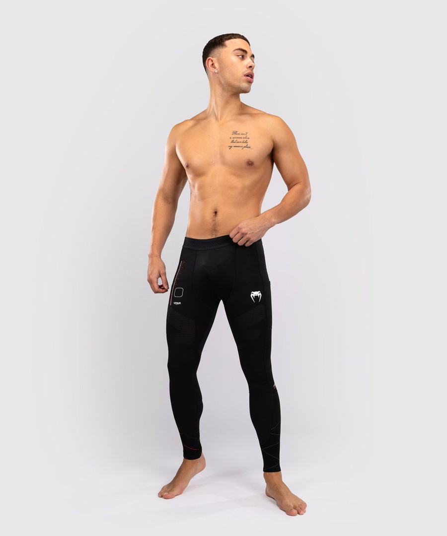 venum tactical xt spats - sortildrød