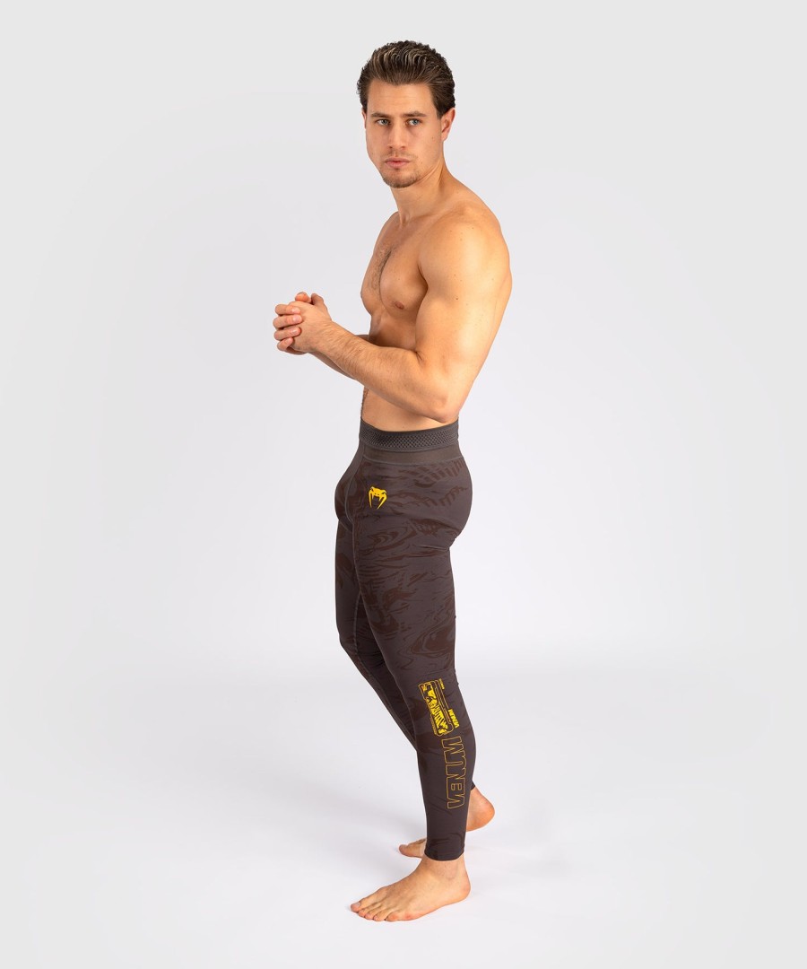 ufc fusion by venum fight week herre performance tights - jordbrun