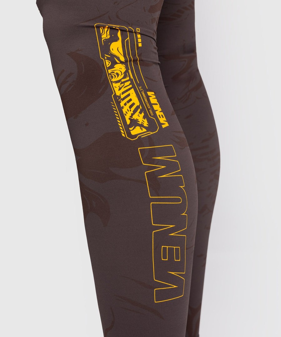 ufc fusion by venum fight week herre performance tights - jordbrun