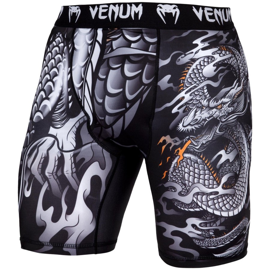 venum dragon flight kompressionsshorts - sorthvid