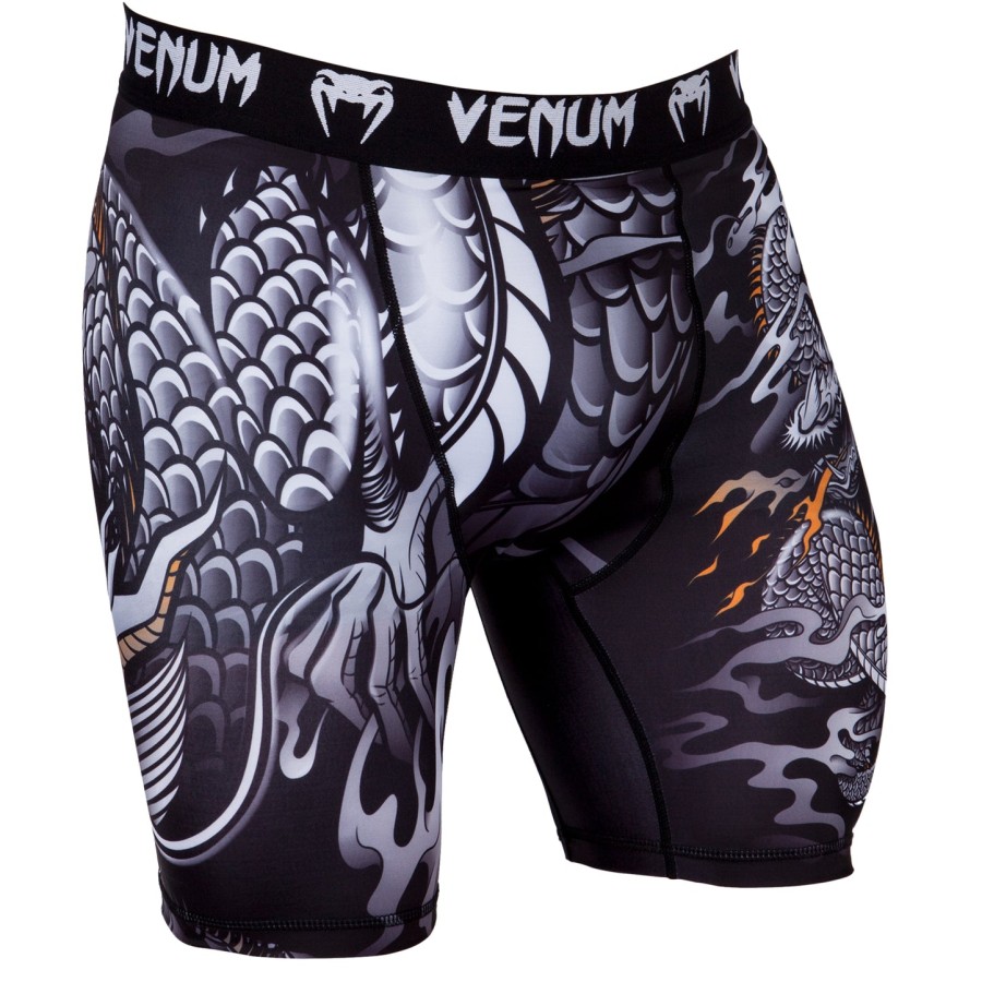 venum dragon flight kompressionsshorts - sorthvid