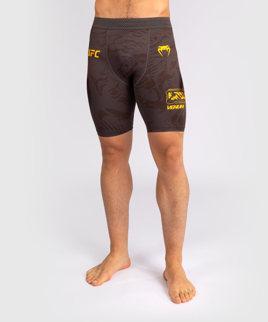 ufc fusion by venum fight week herre vale tudo shorts - jordbrun
