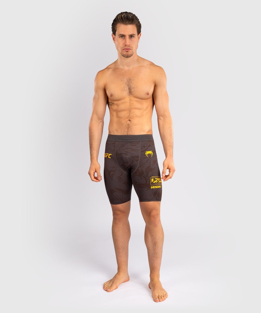 ufc fusion by venum fight week herre vale tudo shorts - jordbrun