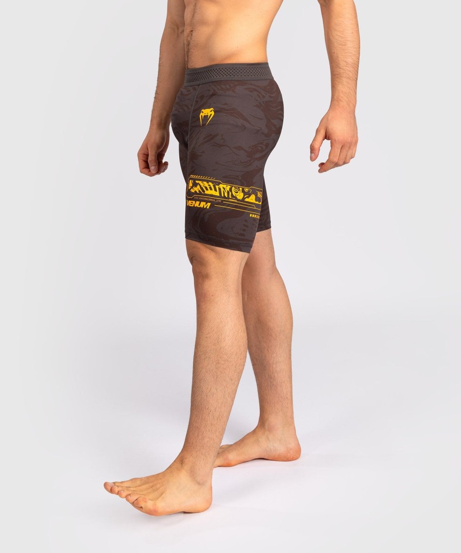 ufc fusion by venum fight week herre vale tudo shorts - jordbrun
