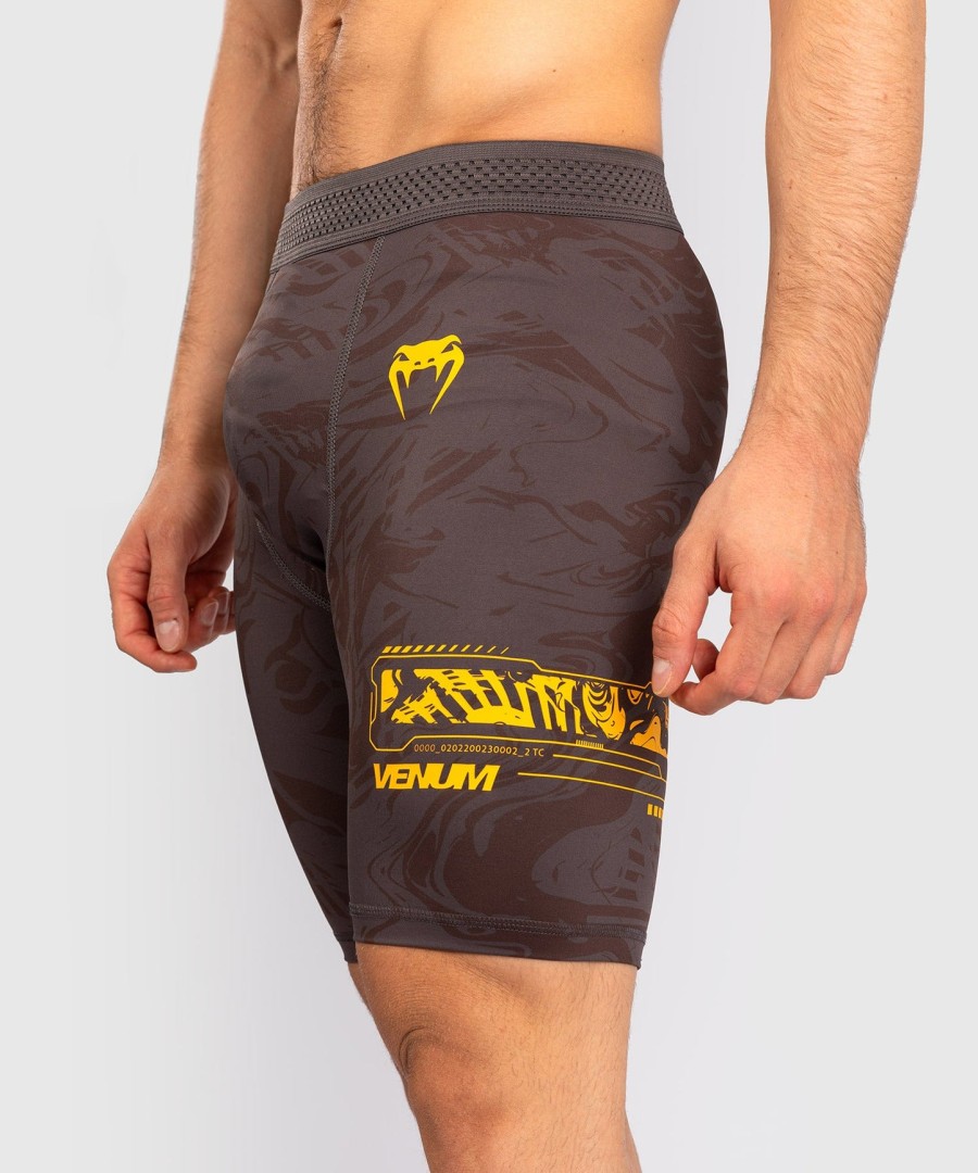 ufc fusion by venum fight week herre vale tudo shorts - jordbrun