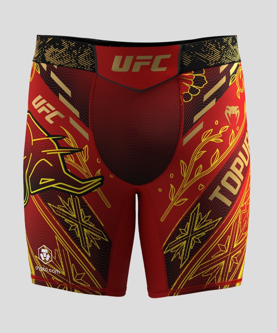 mænd ufc uovertruffen af venum red ilia topuria vale tudo short