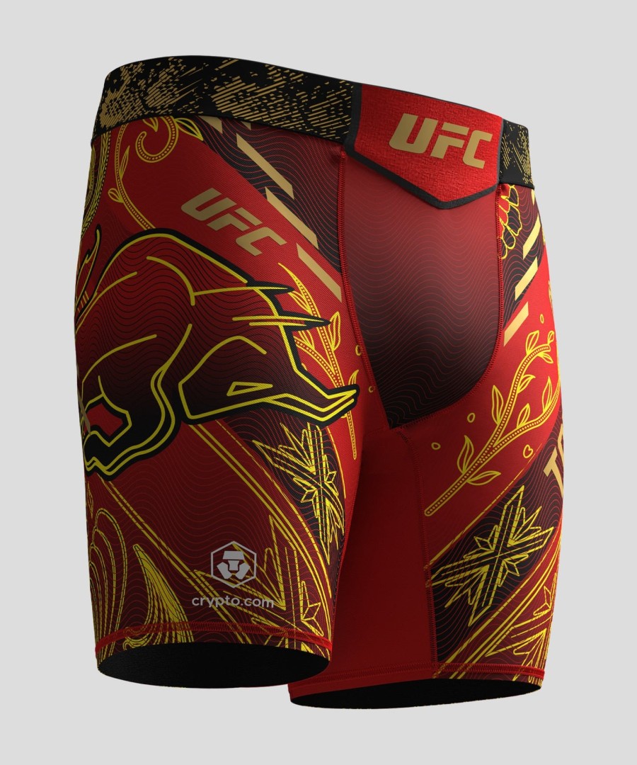 mænd ufc uovertruffen af venum red ilia topuria vale tudo short