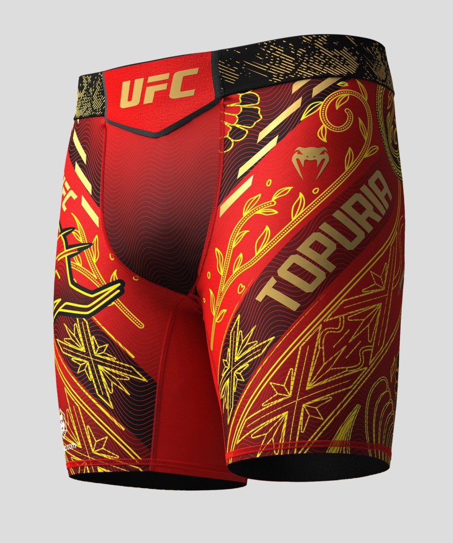 mænd ufc uovertruffen af venum red ilia topuria vale tudo short