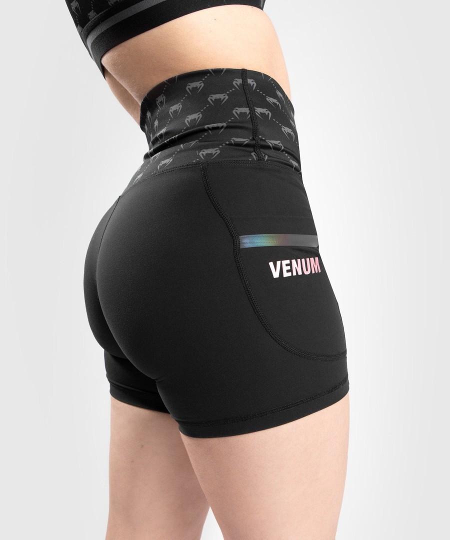 venum monogram kompressionsshorts - til kvinder - sortpink gold