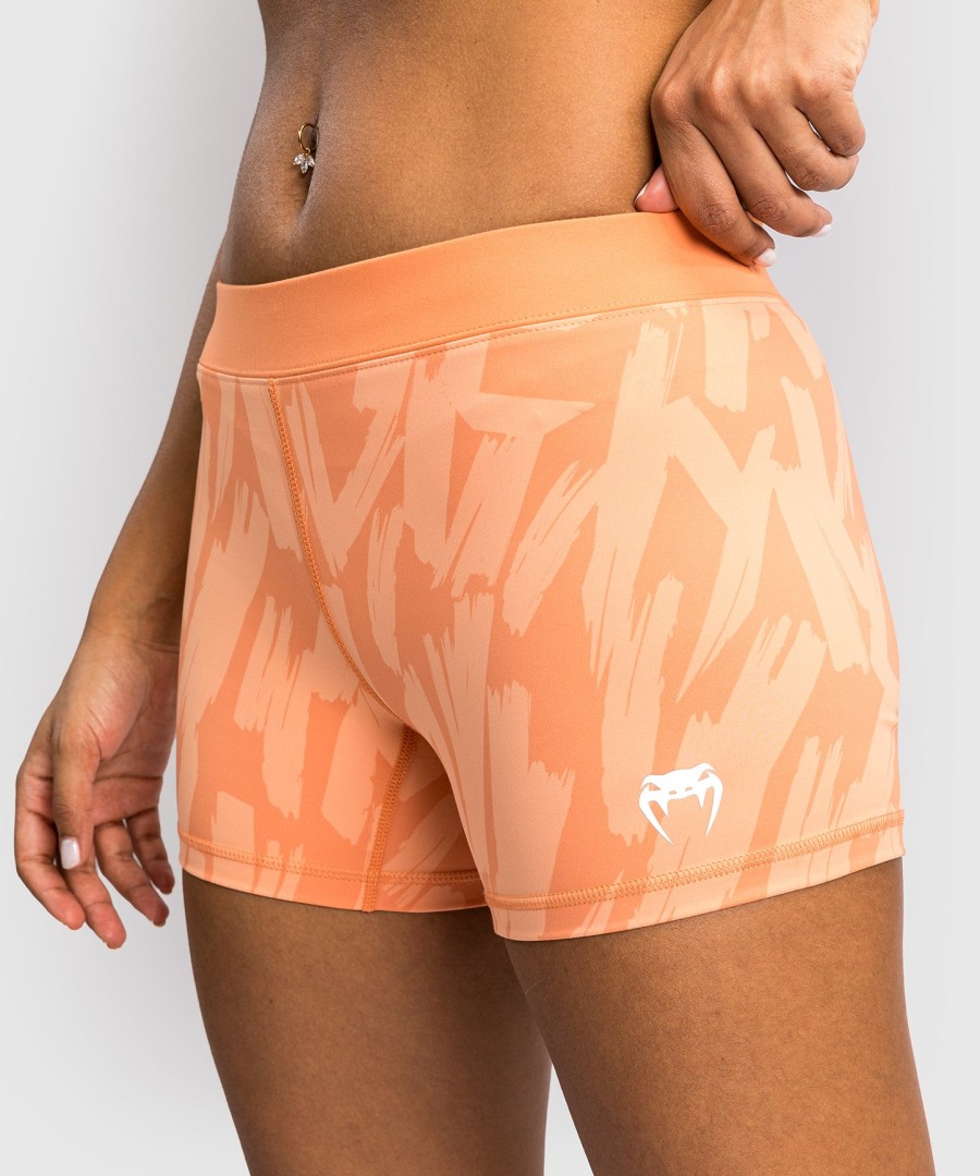 venum graffiti dame kompressionsshorts - fløjl abrikos