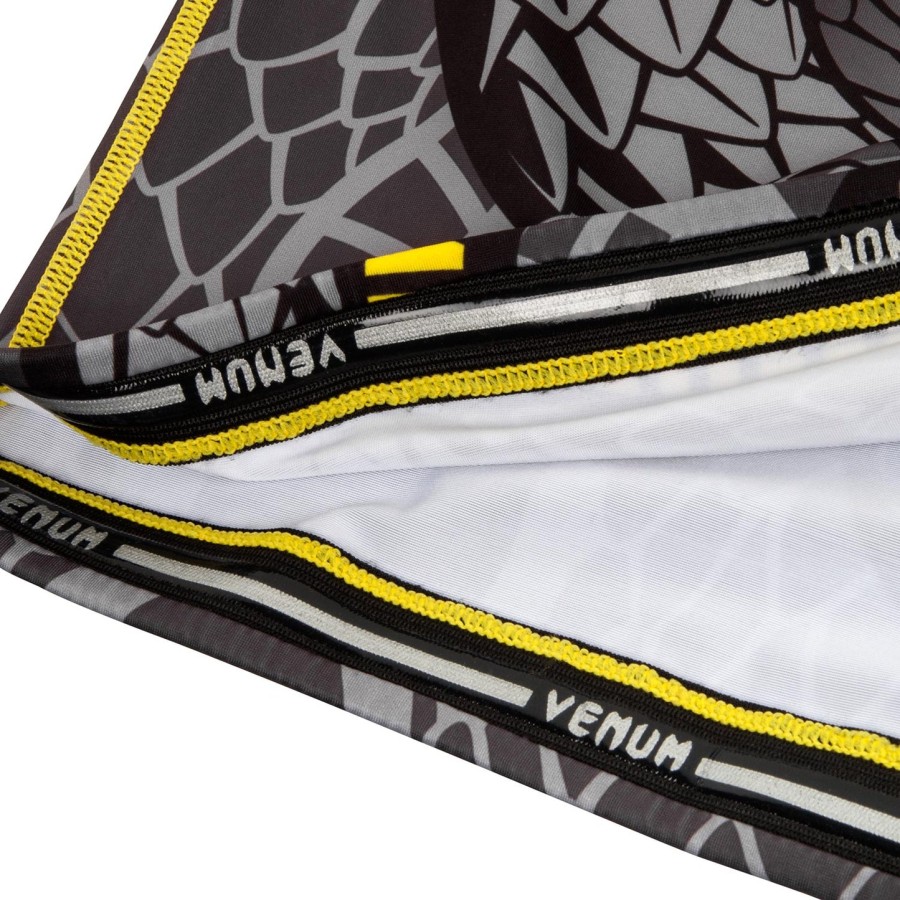 venum snaker rashguard - kortærmet - sortgul