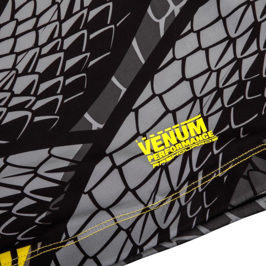 venum snaker rashguard - kortærmet - sortgul