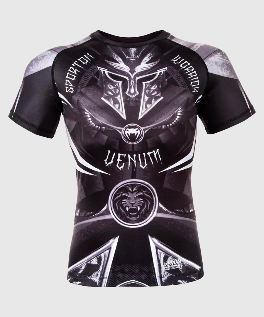 venum gladiator 3.0 rashguard - sorthvid - kortærmet