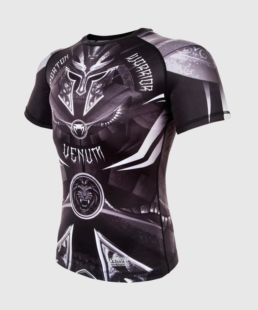 venum gladiator 3.0 rashguard - sorthvid - kortærmet