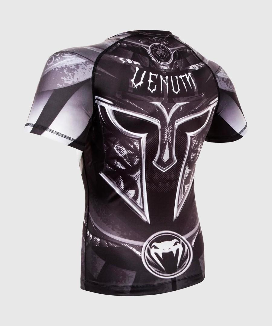 venum gladiator 3.0 rashguard - sorthvid - kortærmet
