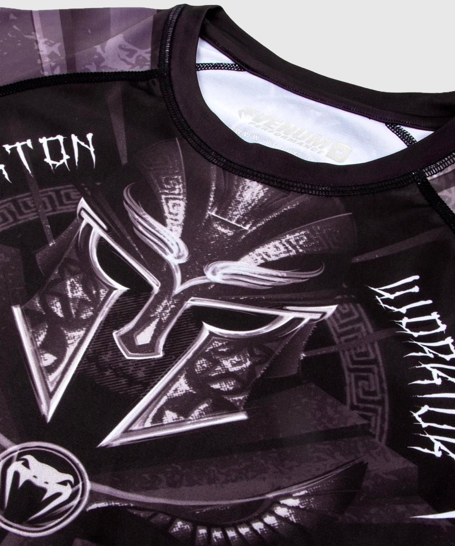 venum gladiator 3.0 rashguard - sorthvid - kortærmet