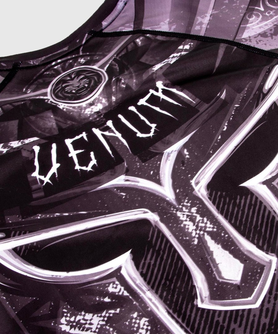 venum gladiator 3.0 rashguard - sorthvid - kortærmet