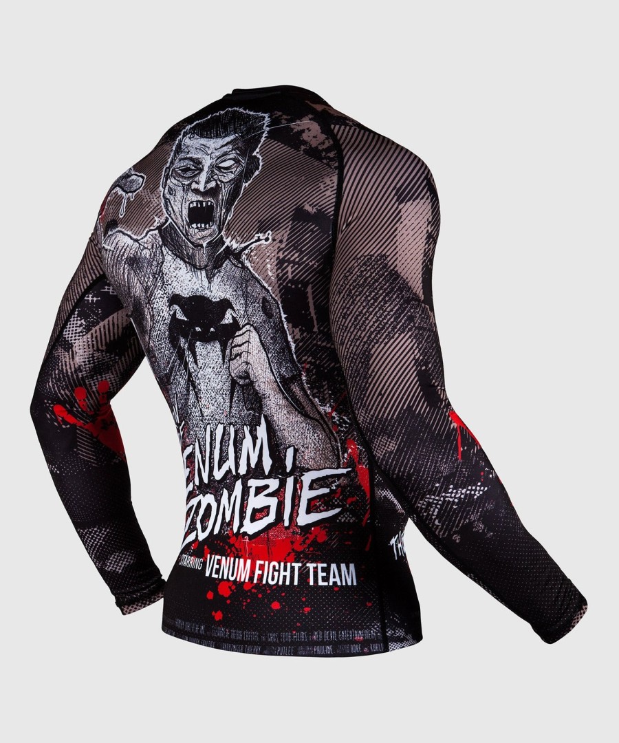 venum zombie return rashguard - langærmet - sort