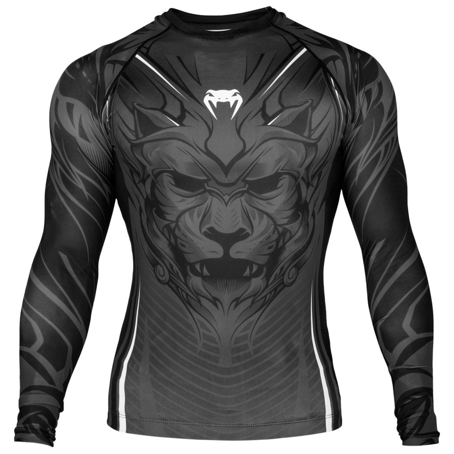 venum bloody roar rashguard - langærmet - grå - eksklusiv