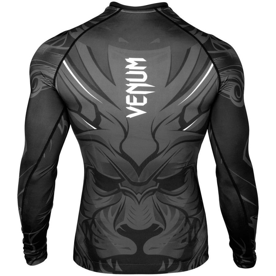 venum bloody roar rashguard - langærmet - grå - eksklusiv