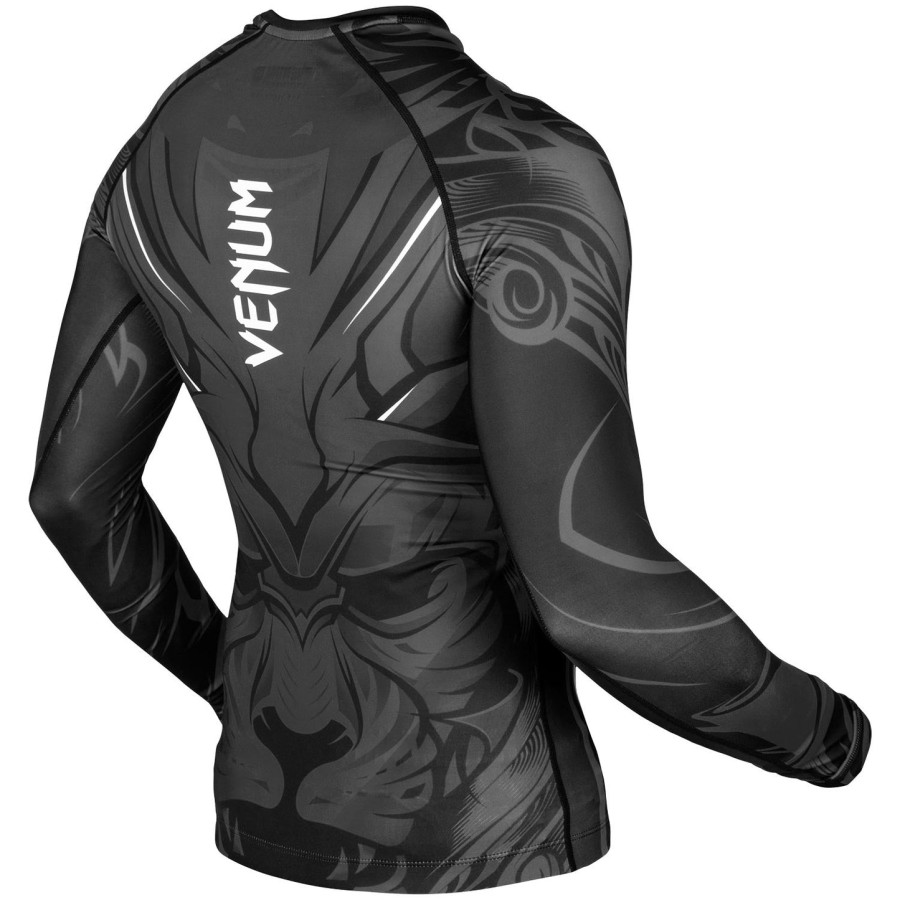 venum bloody roar rashguard - langærmet - grå - eksklusiv