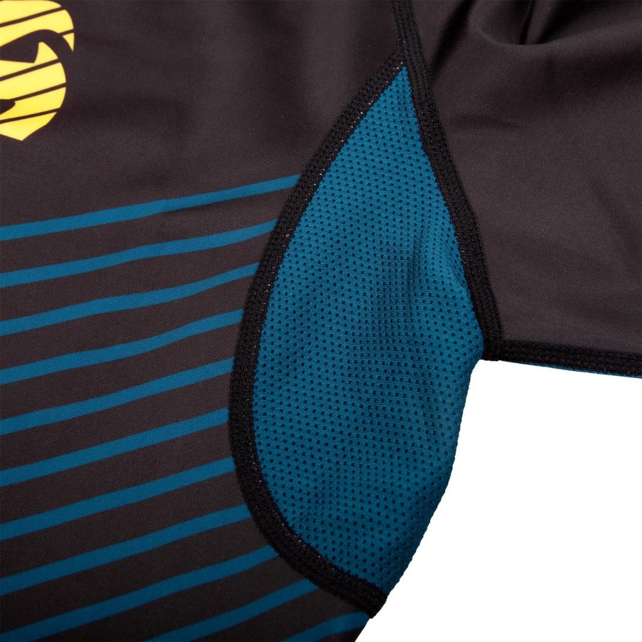 venum plasma rashguard - kortærmet - sortgul