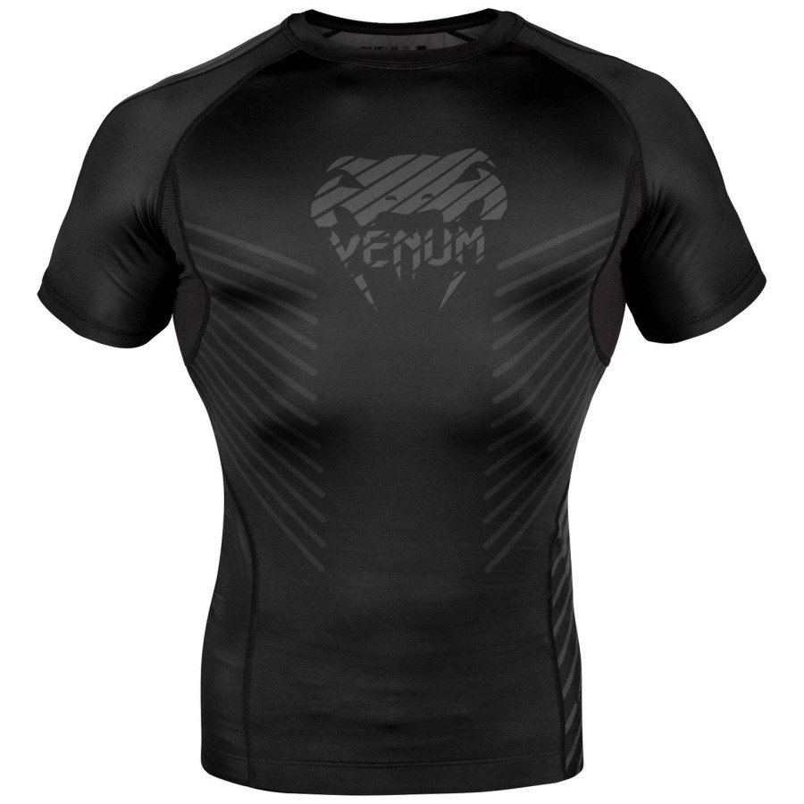 venum plasma rashguard - kortærmet - sortsort