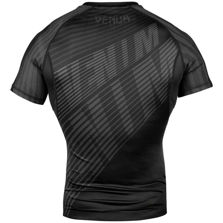 venum plasma rashguard - kortærmet - sortsort