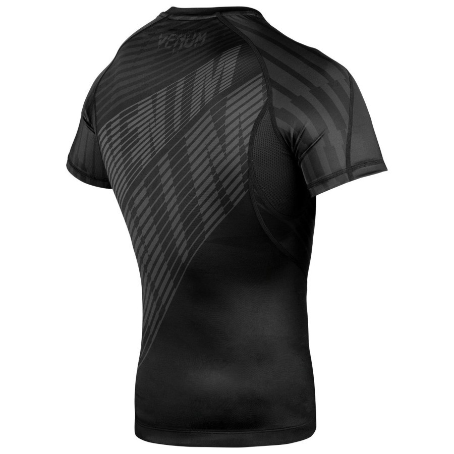 venum plasma rashguard - kortærmet - sortsort