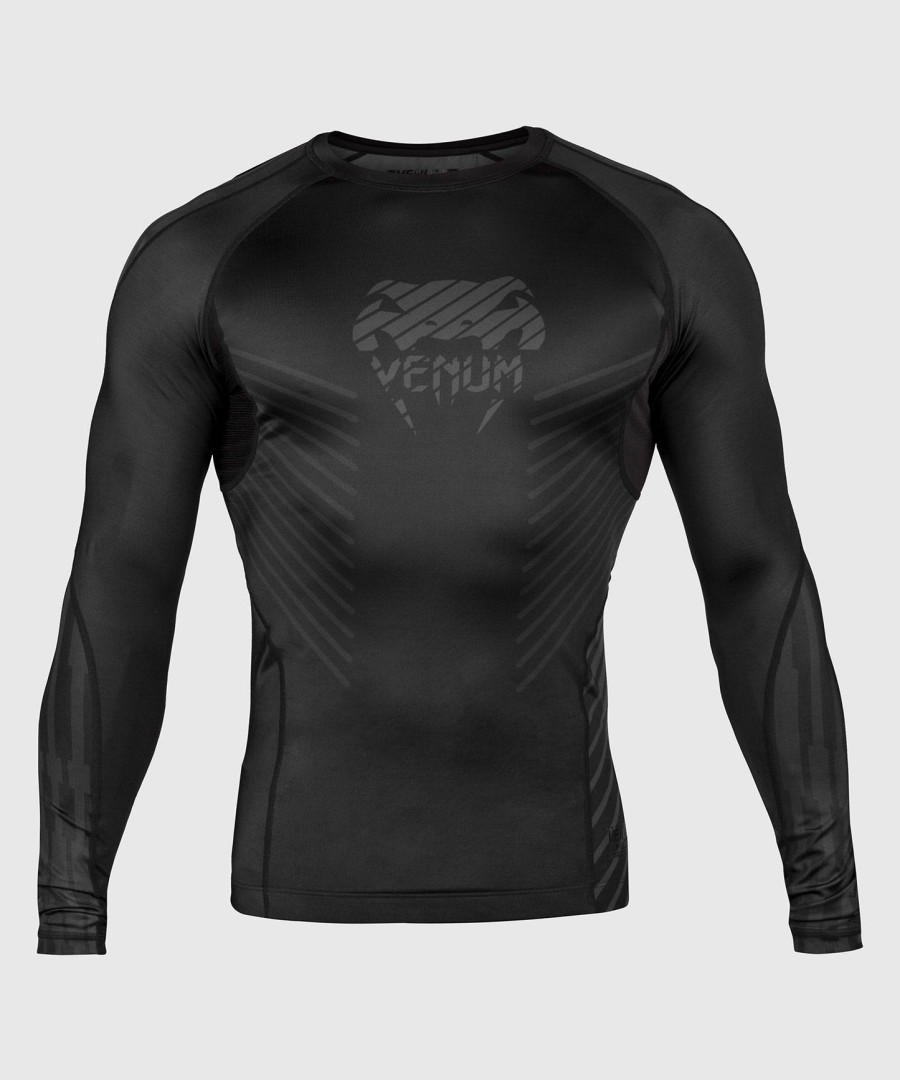 venum plasma rashguard - lange Ærmer - sortsort