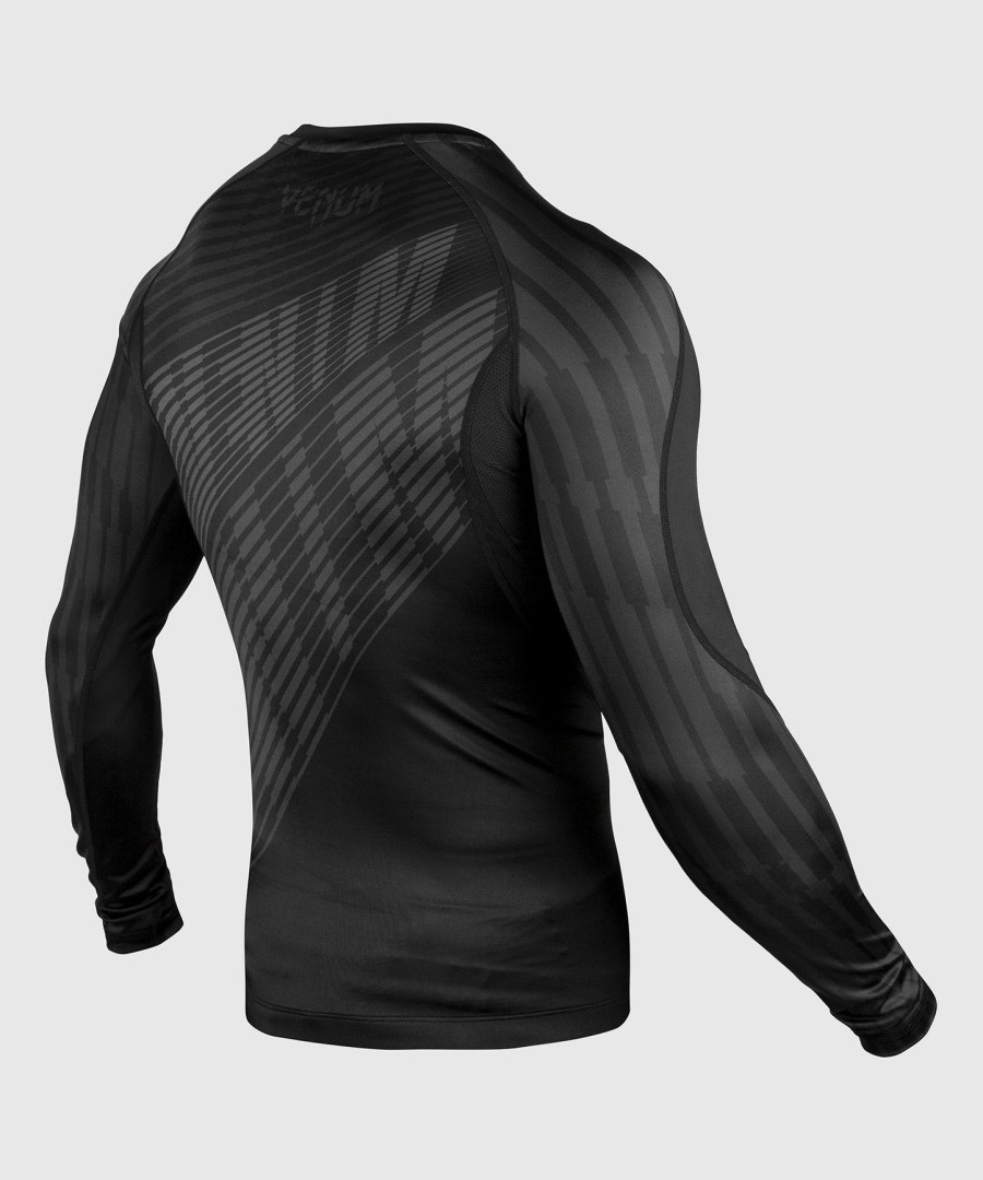 venum plasma rashguard - lange Ærmer - sortsort