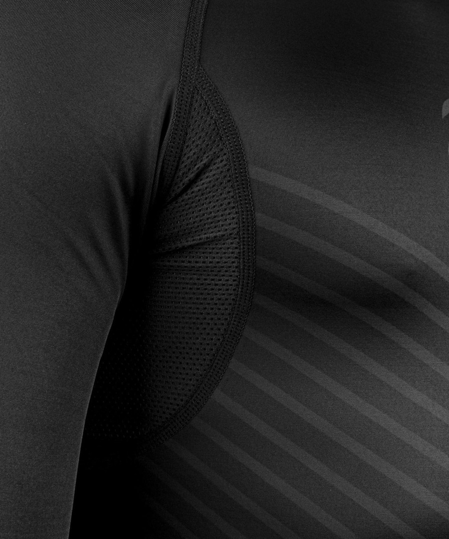 venum plasma rashguard - lange Ærmer - sortsort