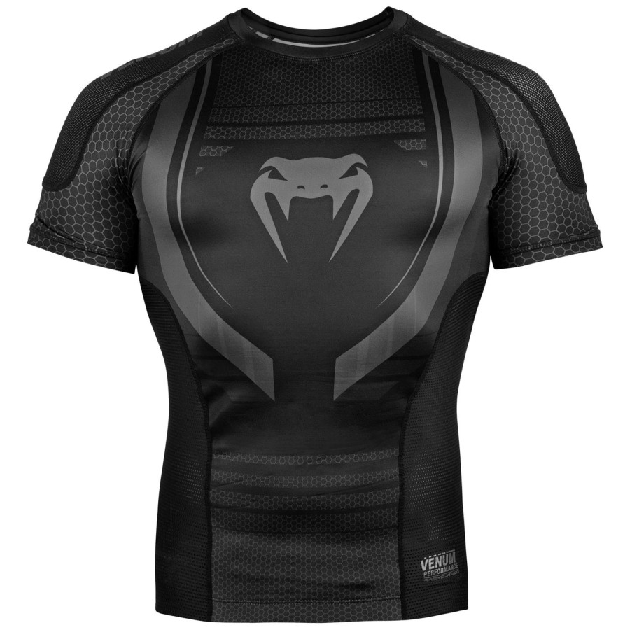 venum technical 2.0 rashguard - kortærmet - sortsort