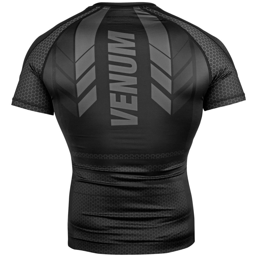 venum technical 2.0 rashguard - kortærmet - sortsort