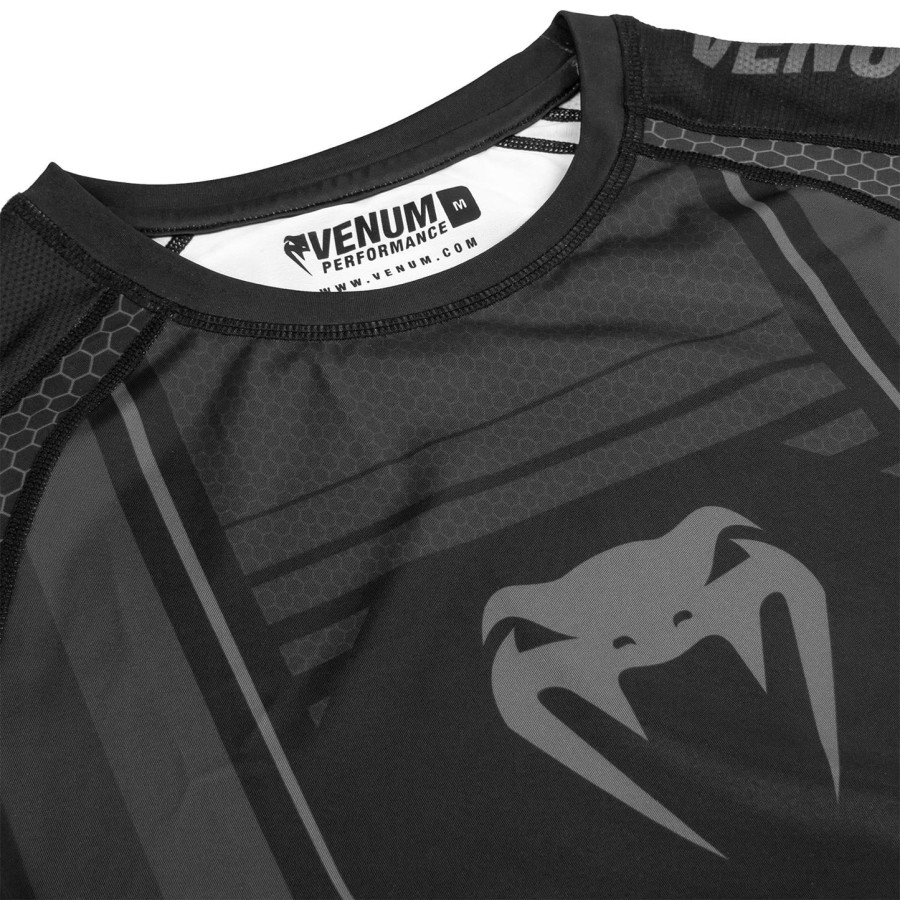 venum technical 2.0 rashguard - kortærmet - sortsort