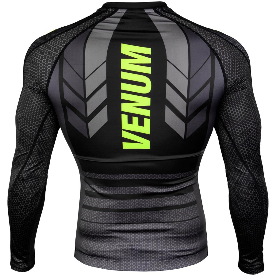 venum technical 2.0 rashguard langærmet - sortgul