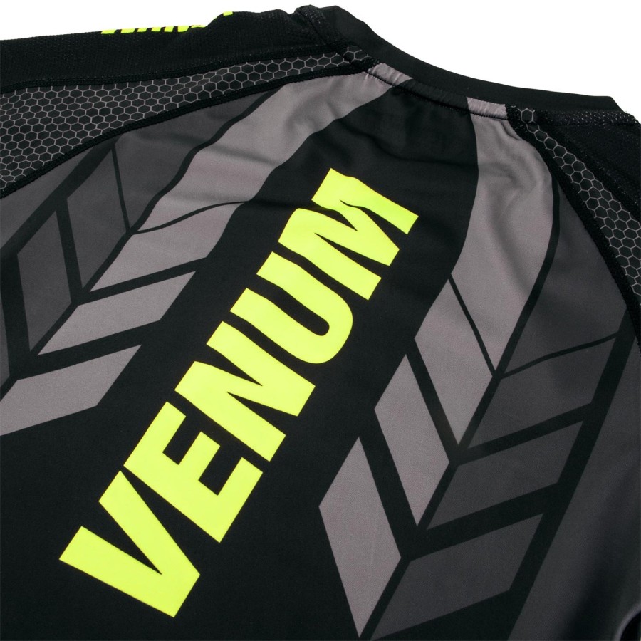 venum technical 2.0 rashguard langærmet - sortgul
