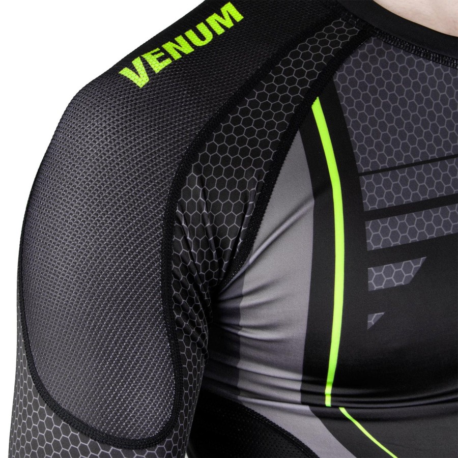 venum technical 2.0 rashguard langærmet - sortgul